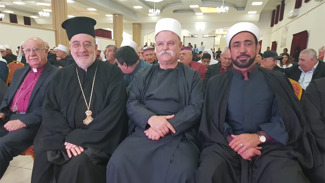 Members of the Global Imams Council during a meeting in 2017 in Baghdad, Iraq. (Courtesy of the Council)