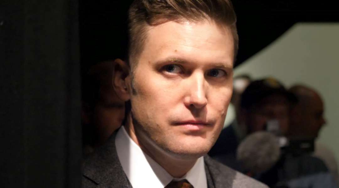 Richard Spencer, the white supremacist ideologue, is one of the documentary's main subjects. (Courtesy of Lombroso)