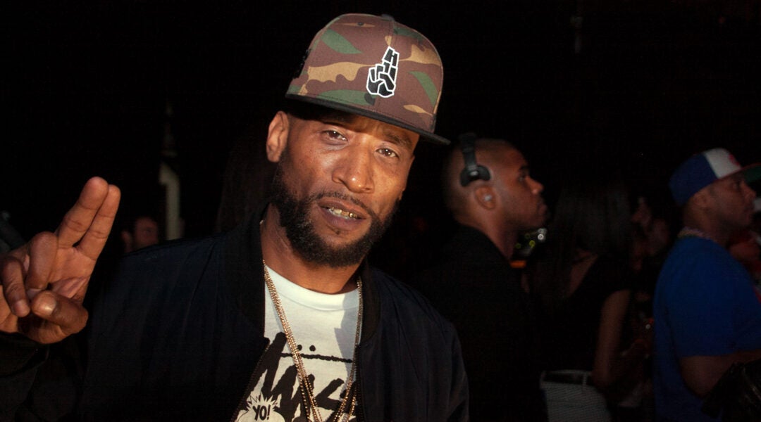 Lorenzo Dechalus, aka Lord Jamar, attends the YO! MTV Raps 30th Anniversary Live Event at Barclays Center in New York City on June 1, 2018. (Johnny Nunez/WireImage)