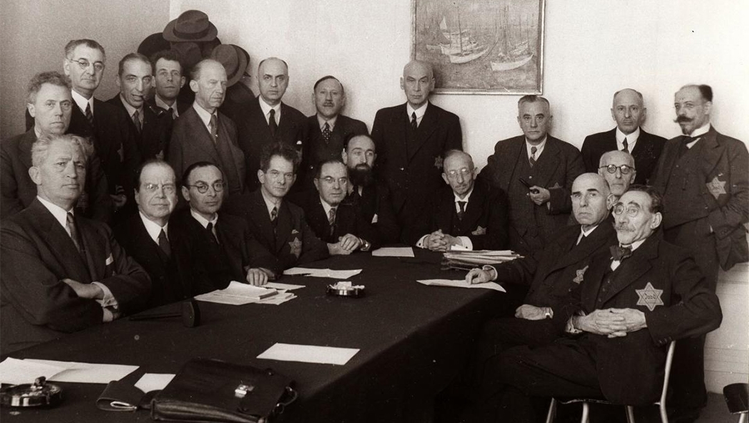 The Jewish Council of Amsterdam, the Netherlands during World War II. (Courtesy of the Jewish Cultural Quarter of Amsterdam)