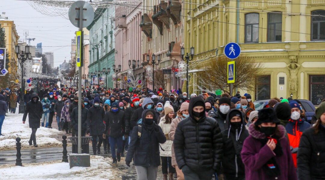 Navalny protest