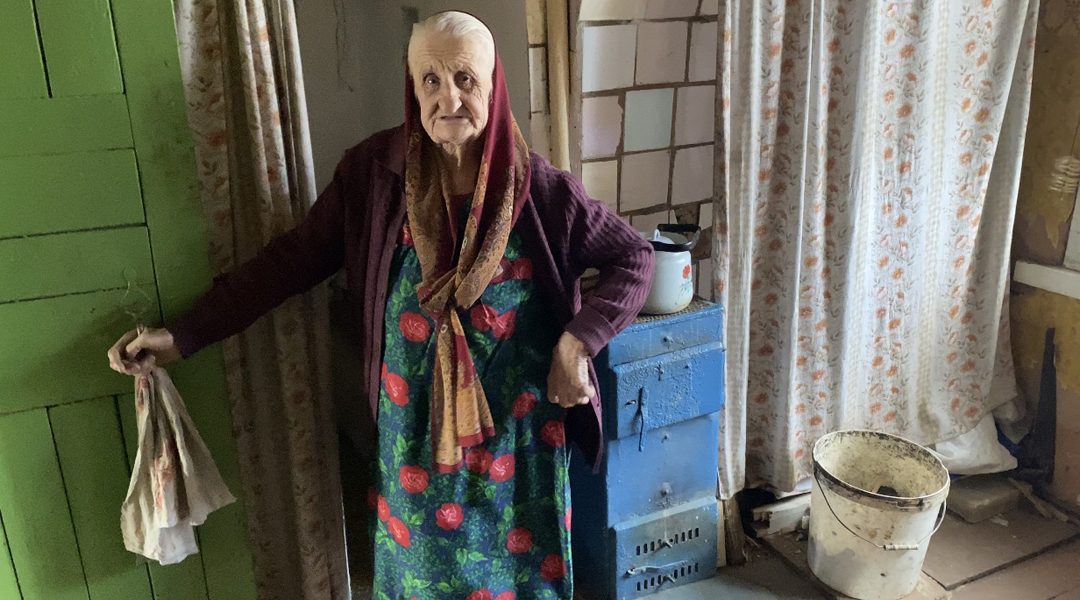 belarus Lyubov Arkhiptsova-Volchek stands at her home in Hlusk, Belarus in March 2021. (From the Depths)