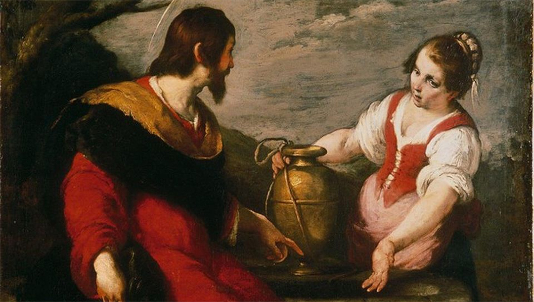 Bernardo Strozzi’s "Christ and the Samaritan Woman at the Well" at the Museum de Fundatie in Zwolle, the Netherlands. (Museum de Fundatie)