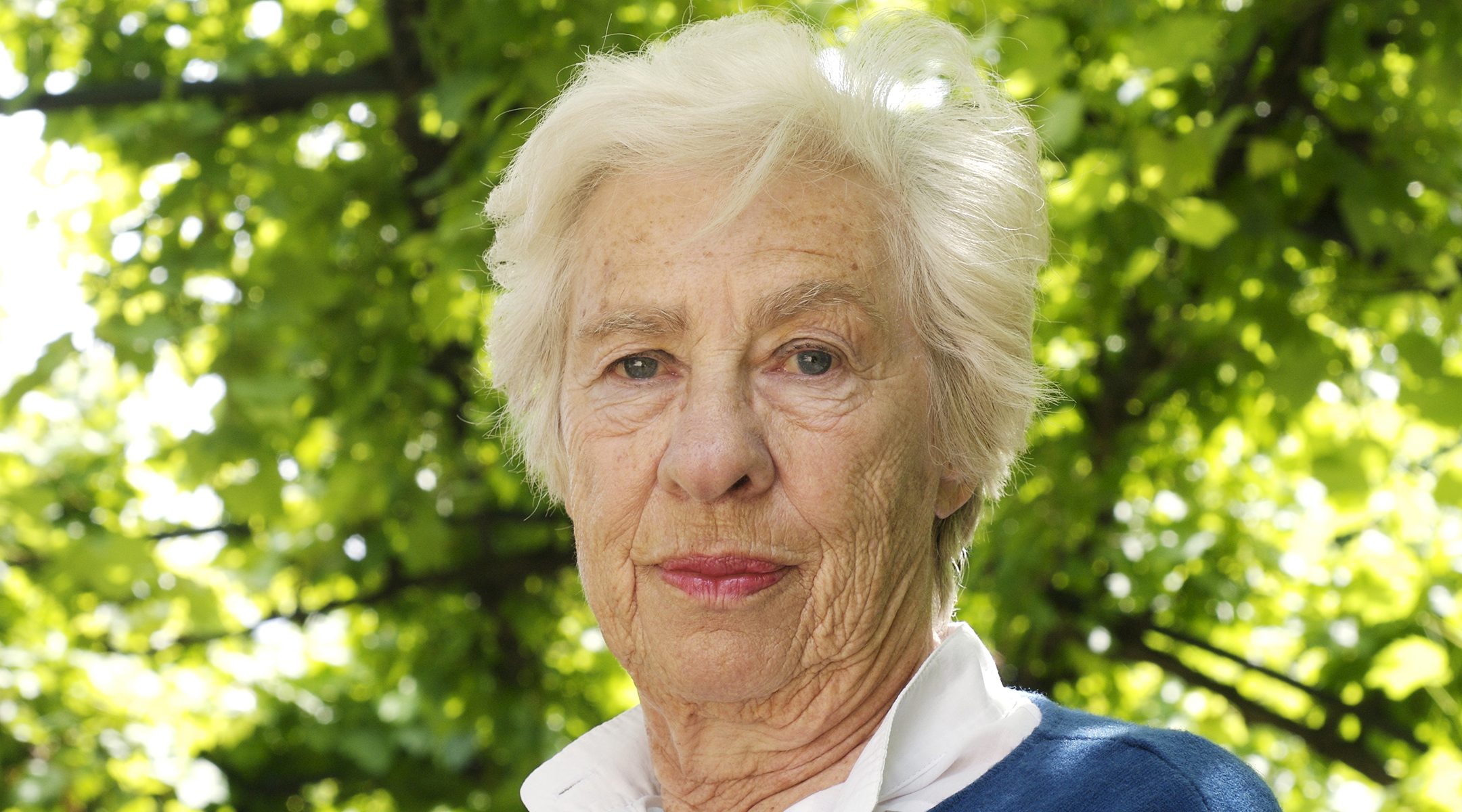 Eva Schloss poses for a portrait session held in Paris, France on June 19, 2009. (Ulf Andersen/Getty Images)