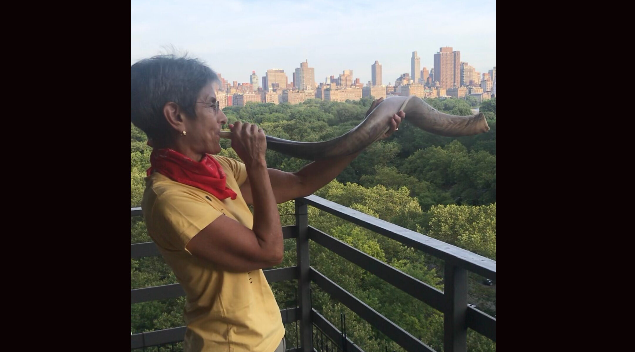 rabbi shofar cheer