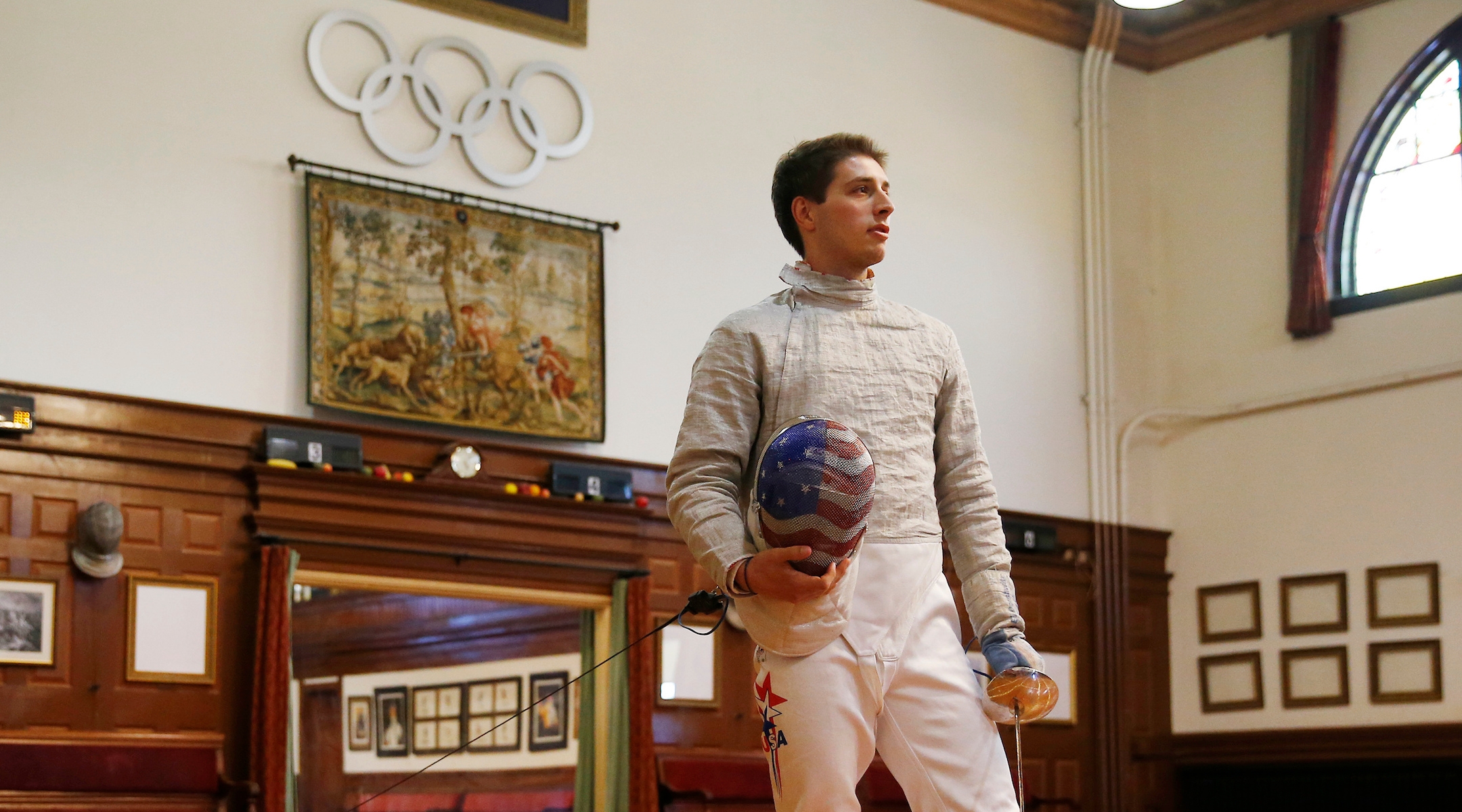 Fencer Eli Dershwitz