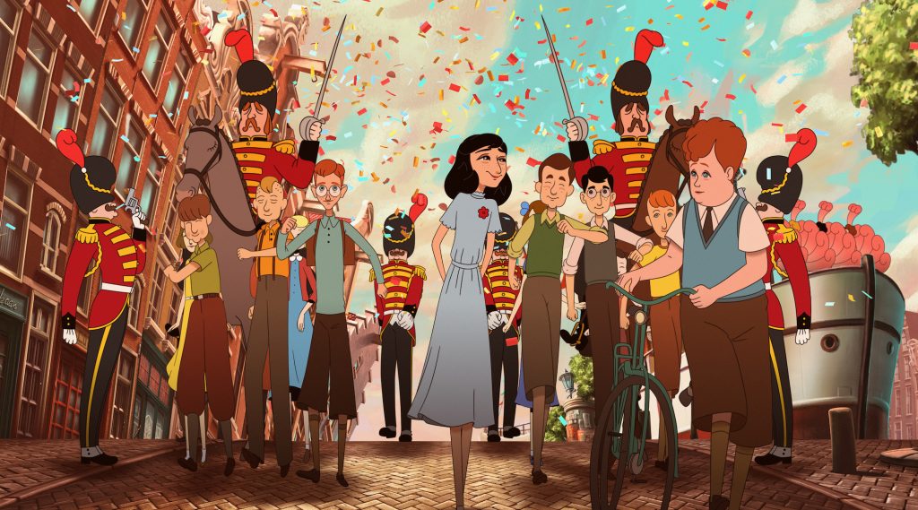 Nowy animowany film Anny Frank ożywia jej pamiętnik we współczesnym Amsterdamie