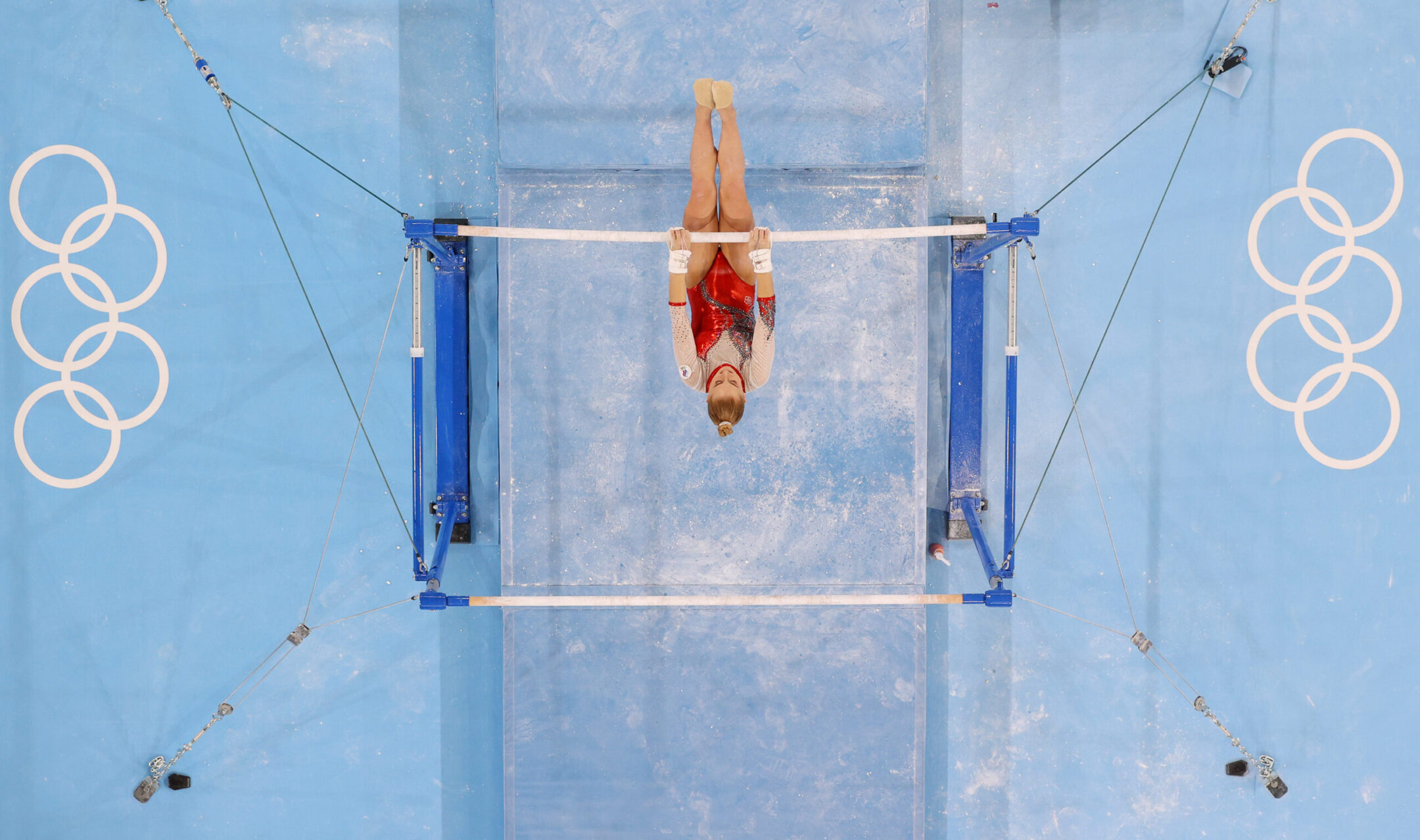 Lilia Akhaimova uneven bars