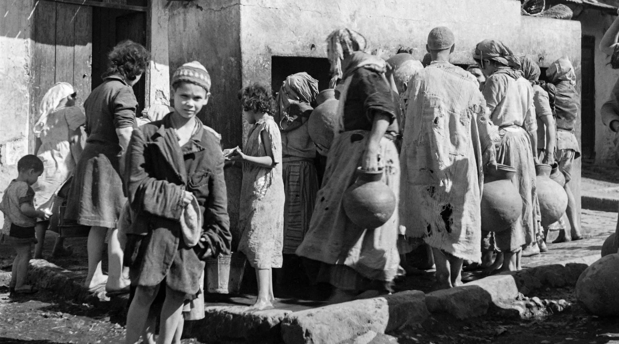 Jews in Marrakesh in 1946