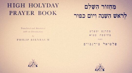 Birnbaum High Holiday Prayer Book