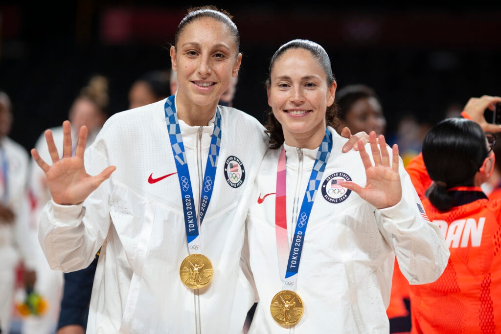 Sue Bird Olympic gold medal in basketball