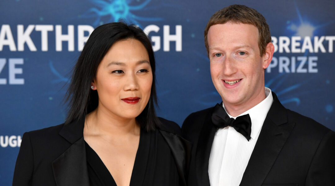 Priscilla Chan and Mark Zuckerberg