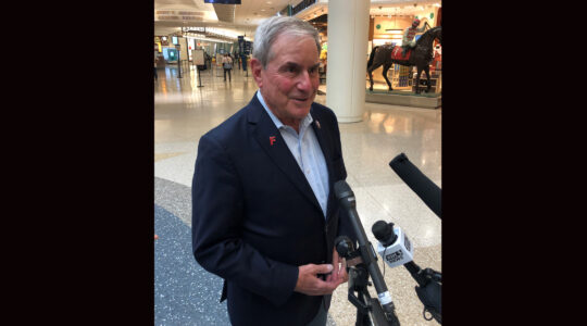 John Yarmuth at a press conference