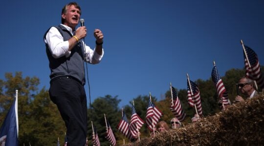 Glenn Youngkin speaks at a rally