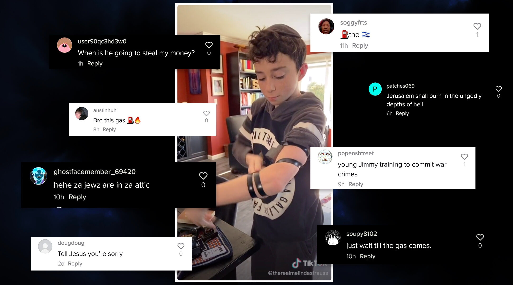 Boy on TikTok puts on refilling