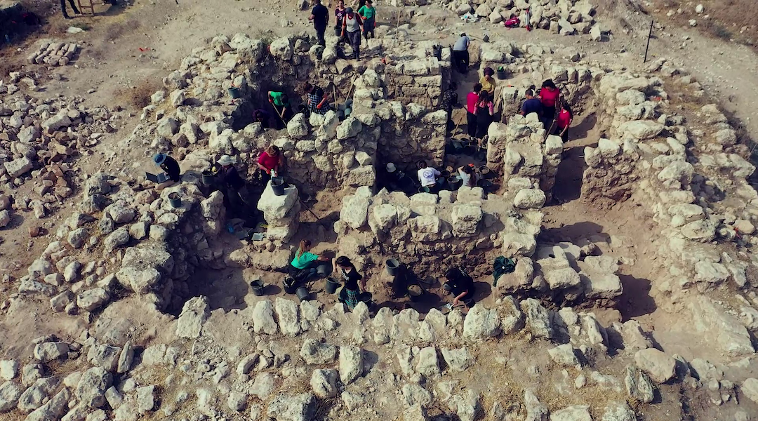 Hanukkah story excavation Hasmonean