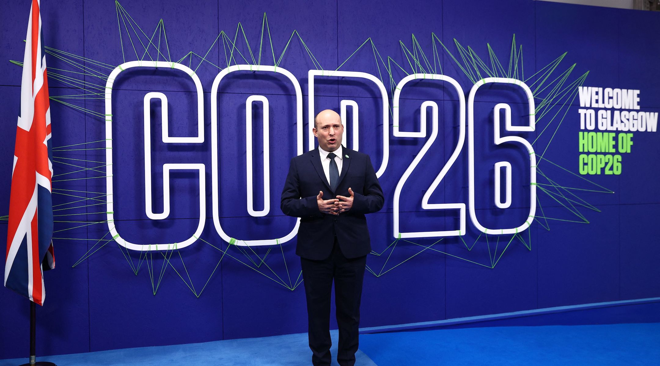 Naftali Bennett at COP26