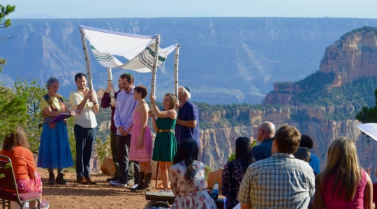 arizona rural jews Grand Canyon wedding