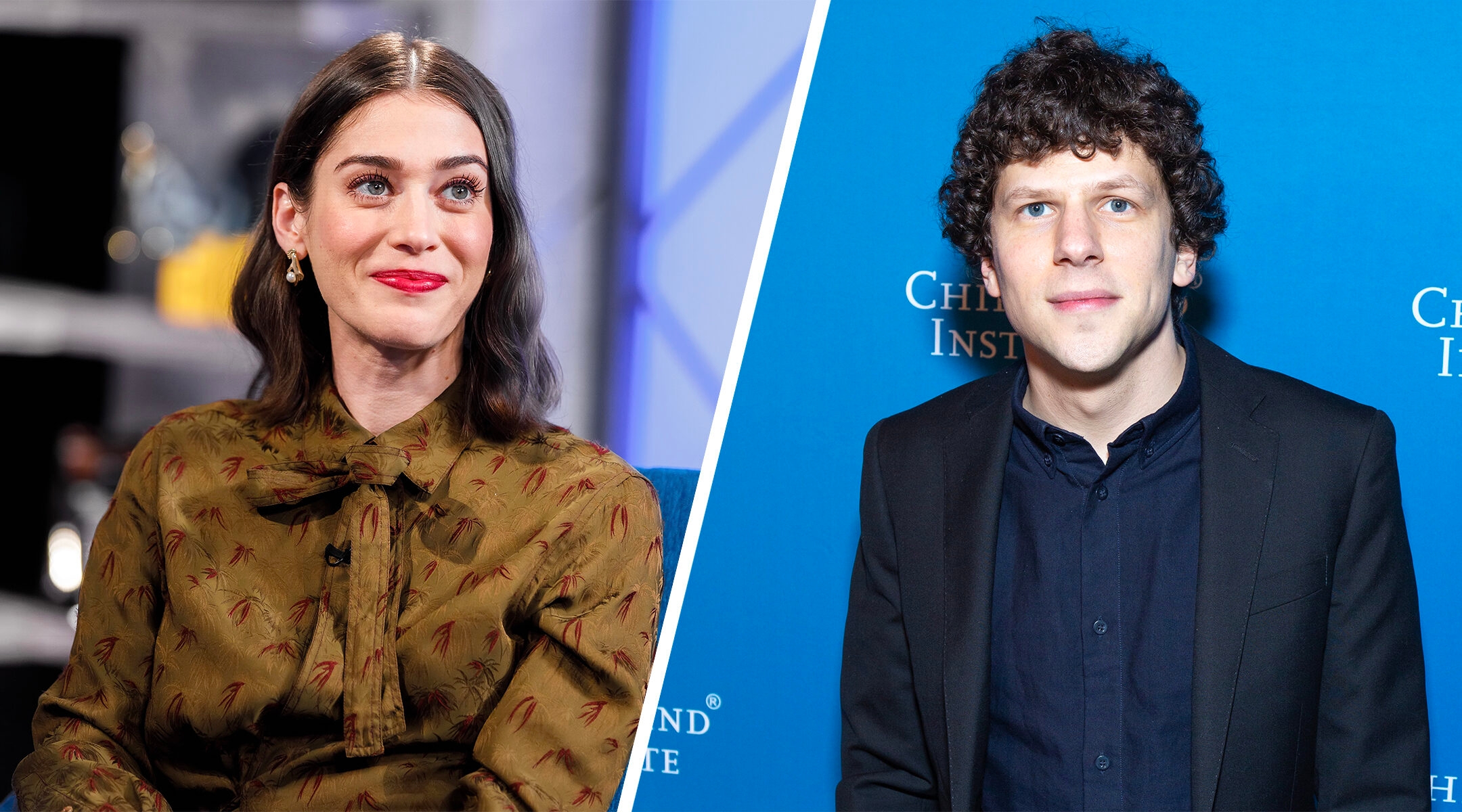 Lizzy Caplan and Jesse Eisenberg