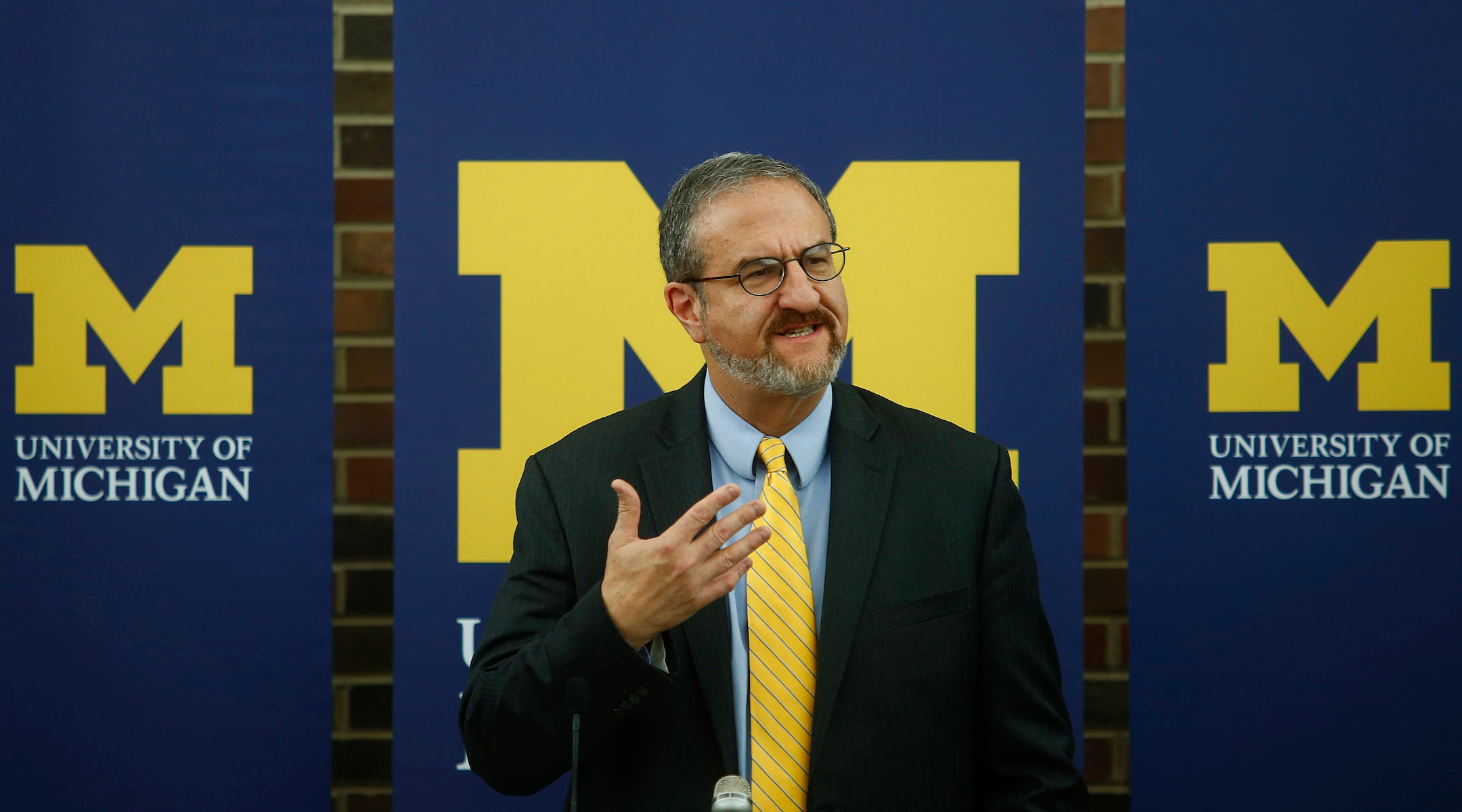 Knishes played a role in unsavory affair between former University of Michigan president and employee