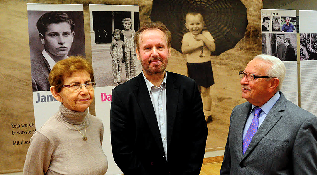 Dagmar Lieblová and Janek Mandelbaum