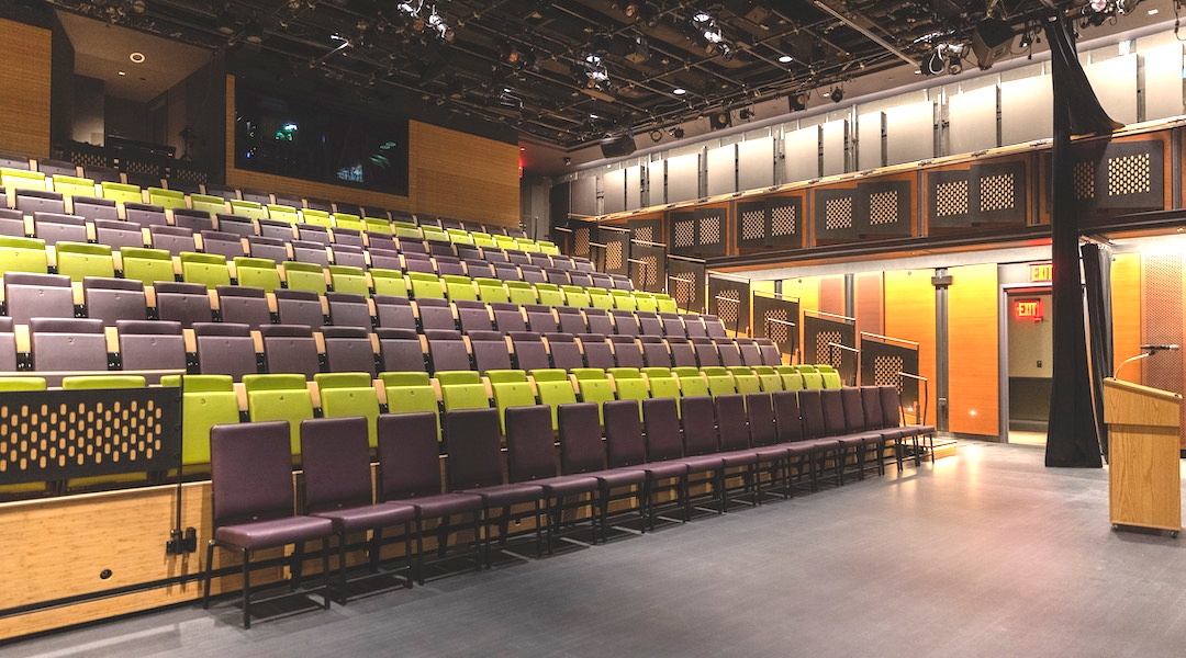 Empty auditorium