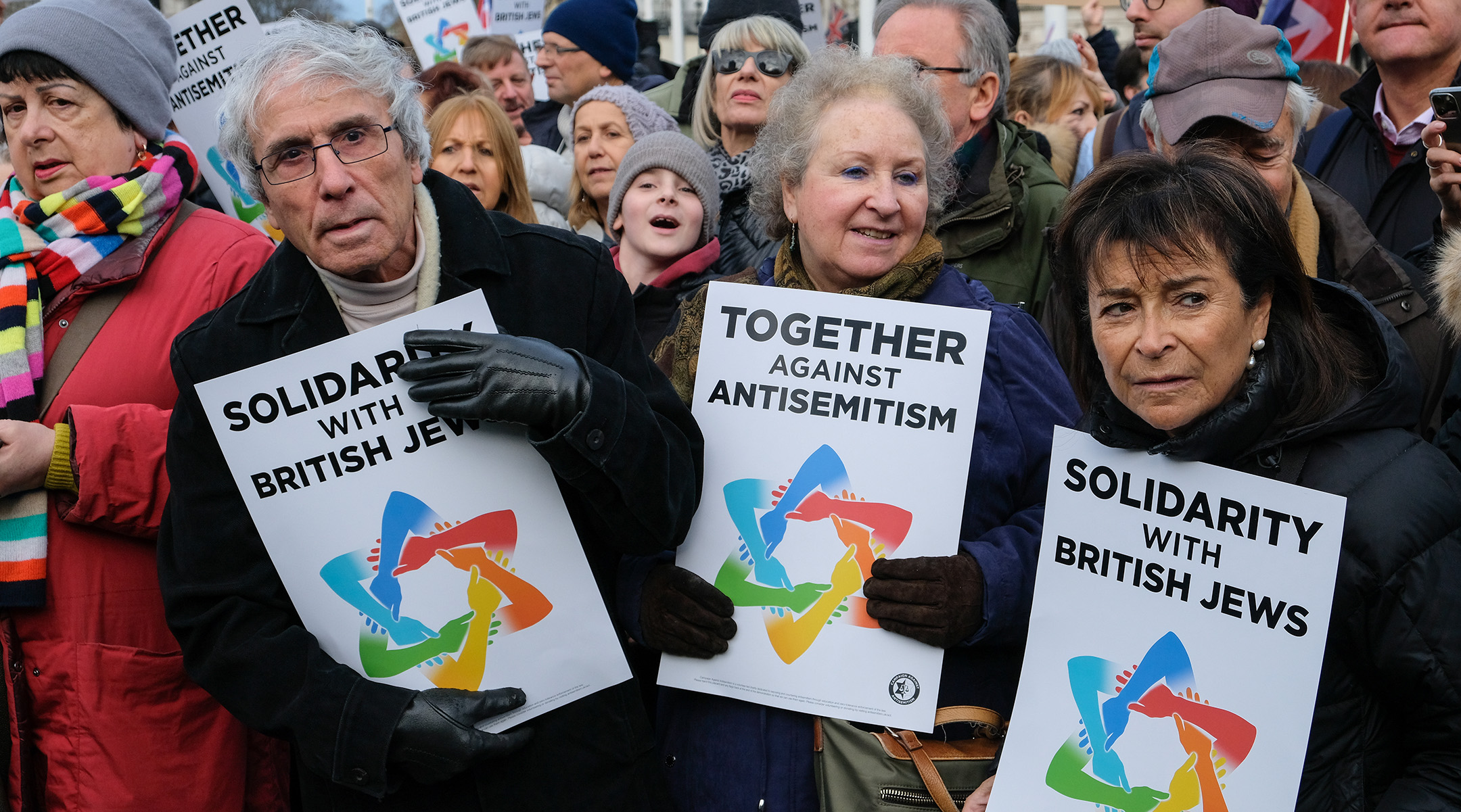 Together Against Antisemitism rally