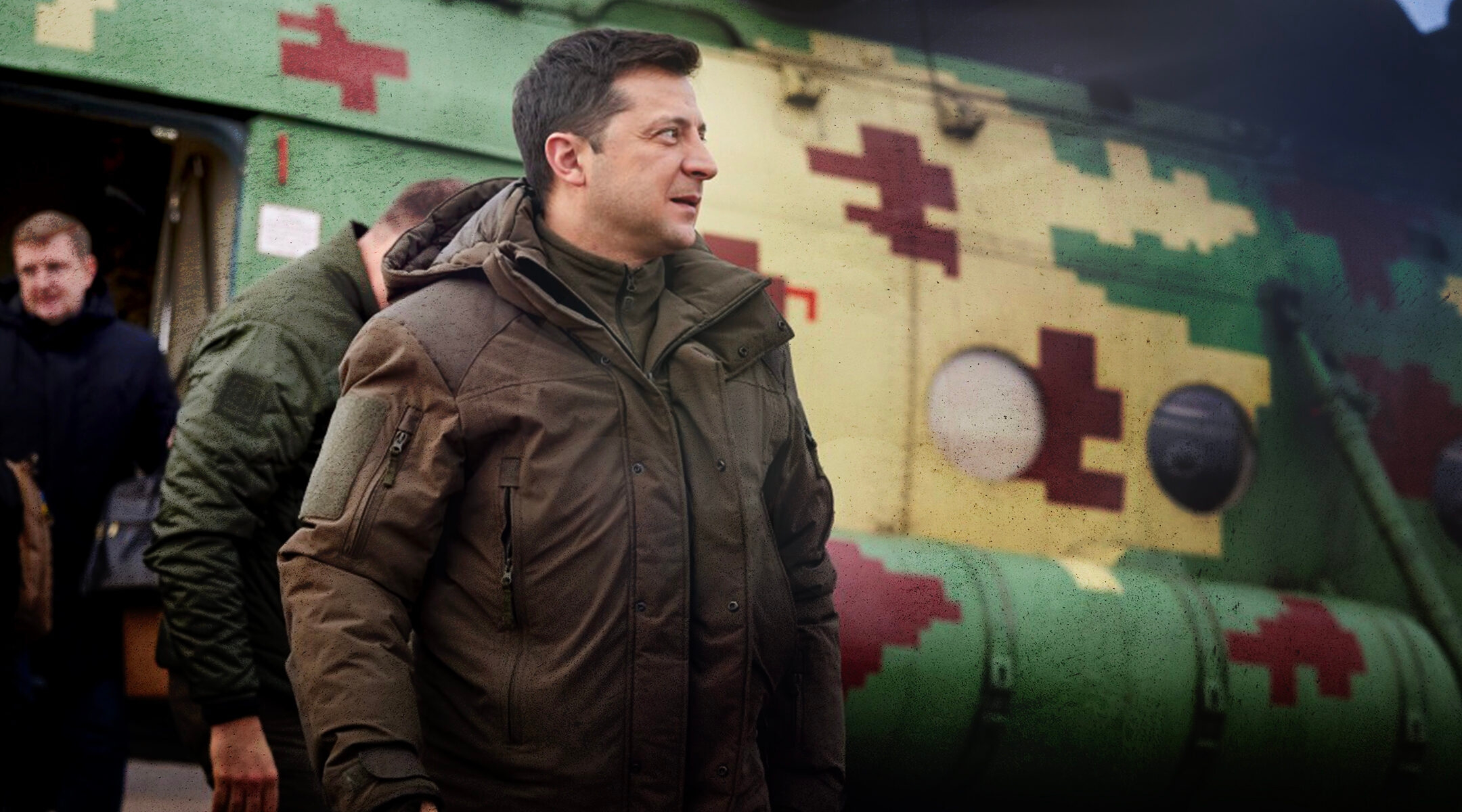 Ukrainian President Volodymyr Zelensky.