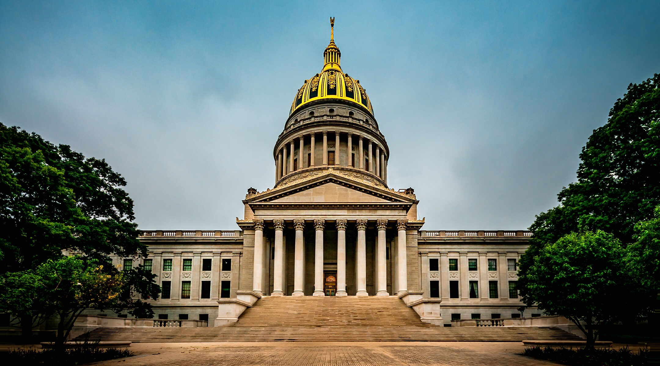 The West Virginia State Capitol.