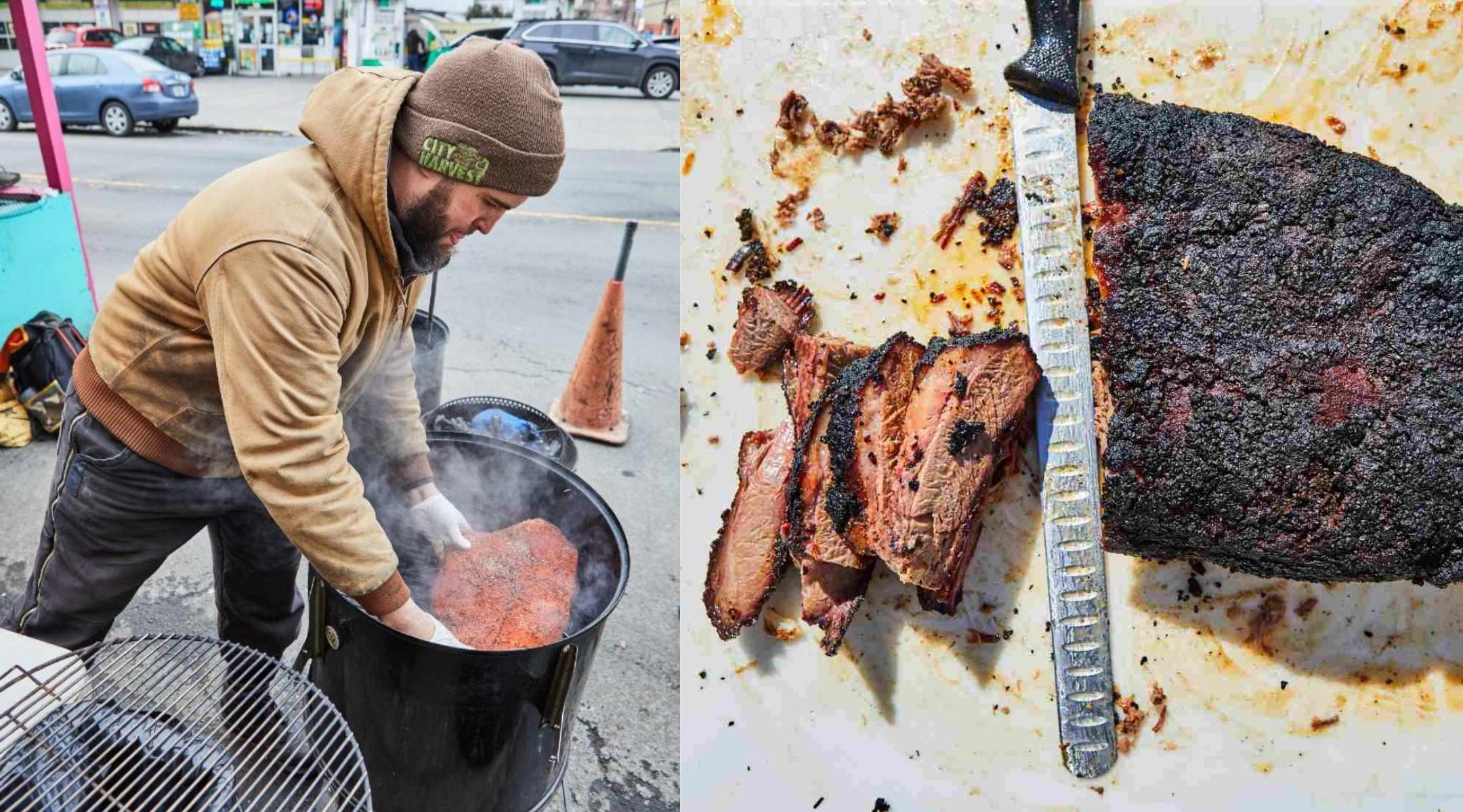 This Jewish pitmaster in Queens would make barbecue to mend the globe