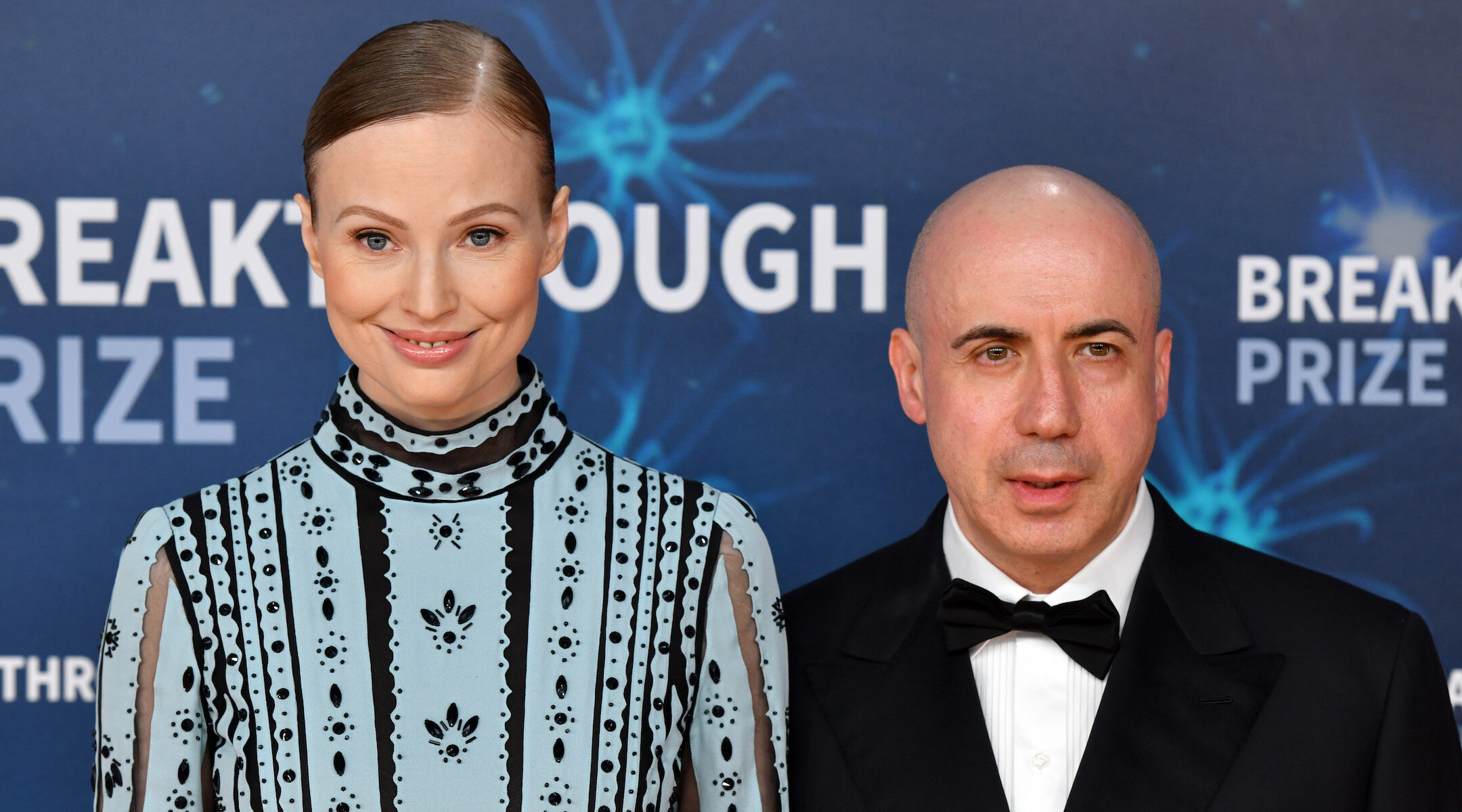 Julia Milner and Yuri Milner