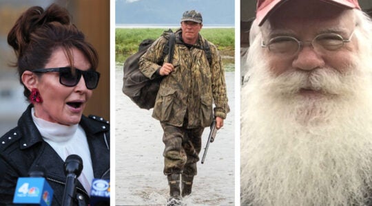 Sarah Palin, Al Gross and Santa Claus.