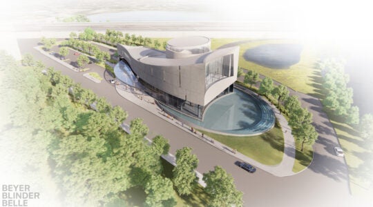 Rendering of Orlando's new Holocaust museum
