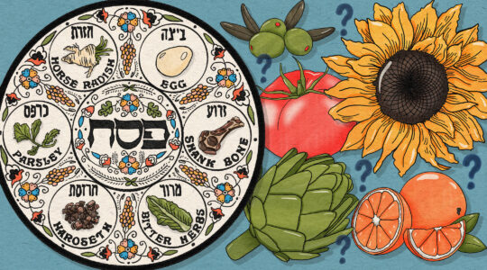 Seder plate.