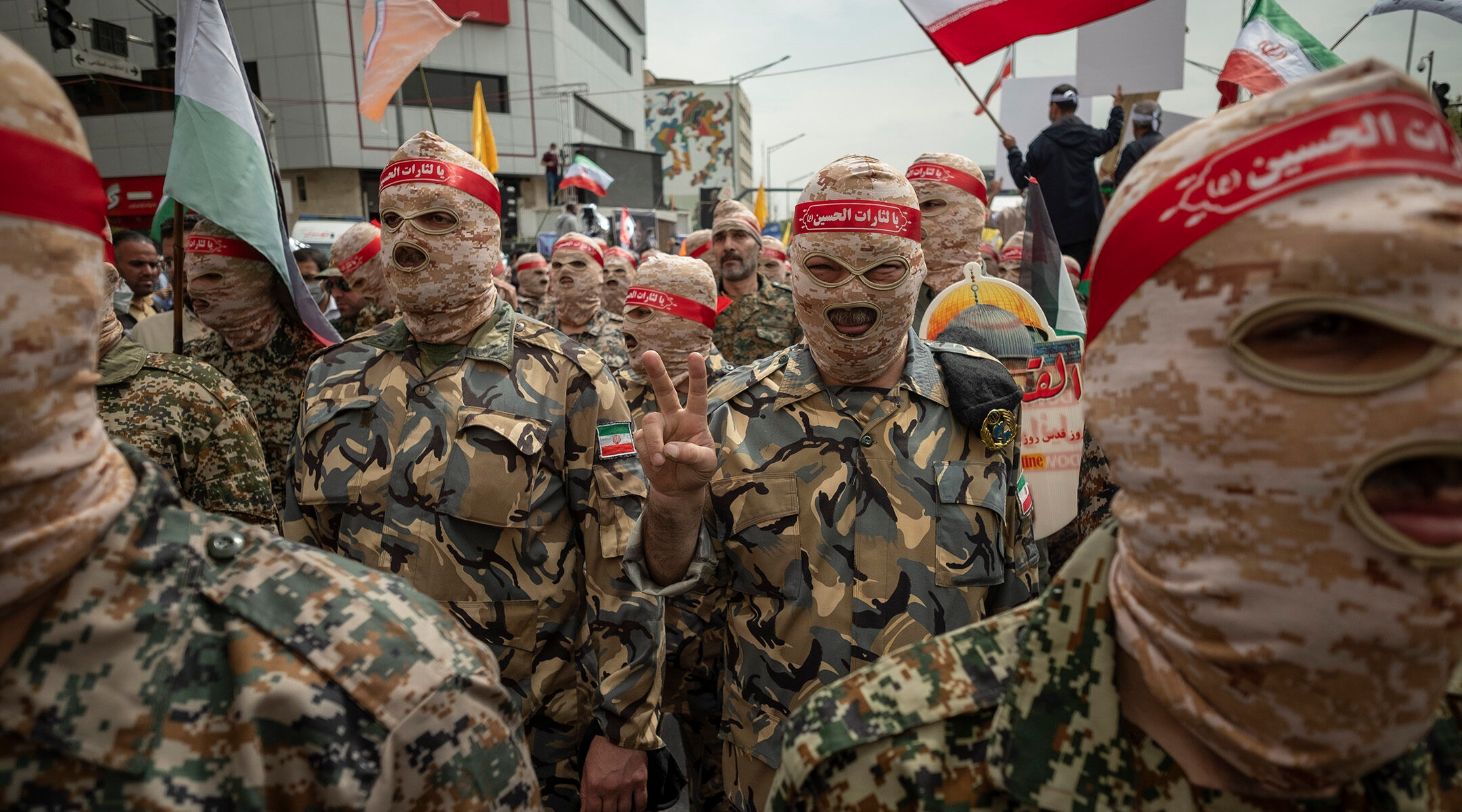 An Islamic Revolutionary Guard Corps (IRGC).