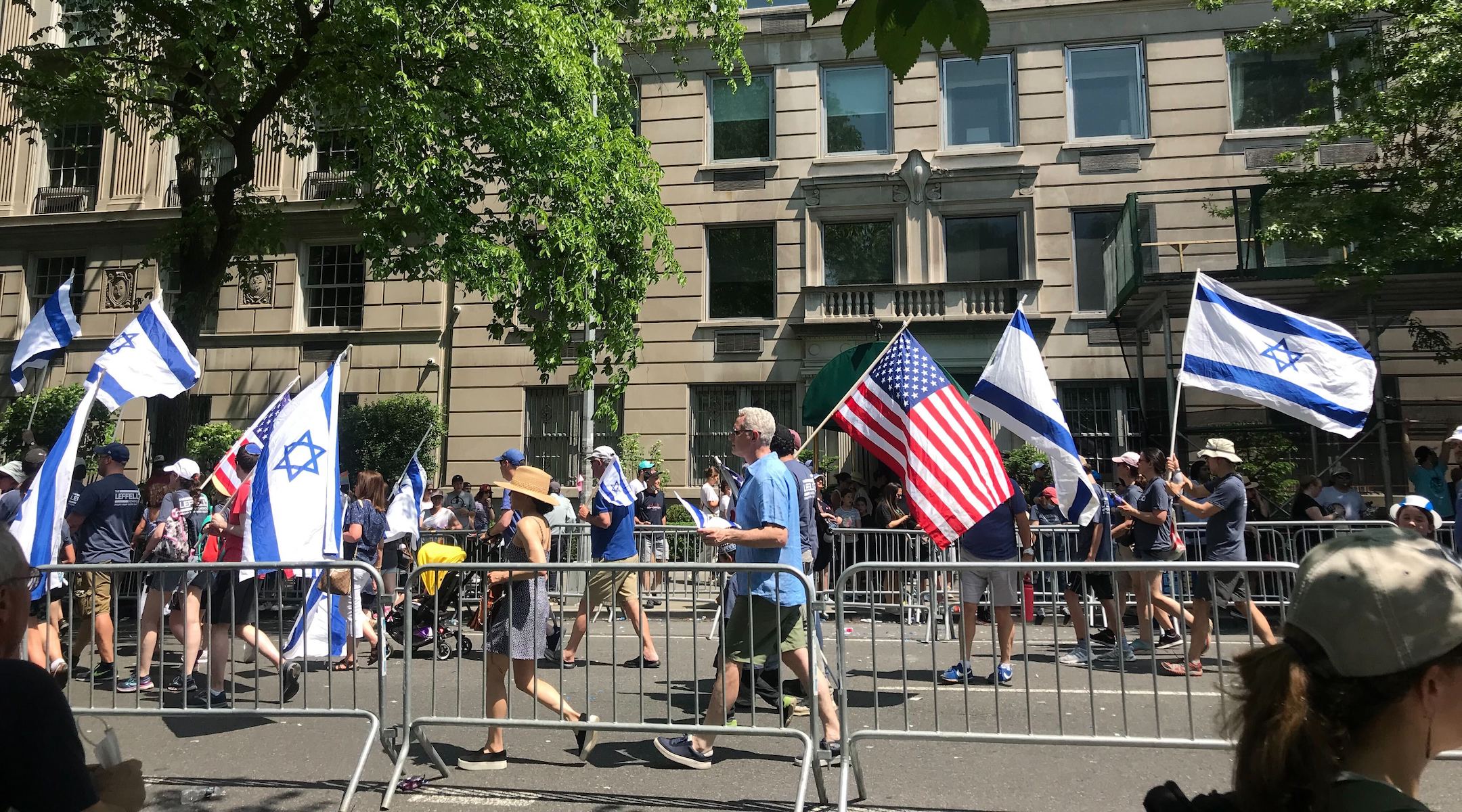 Scenes from NYC’s Celebrate Israel Parade, which drew 40,000 people