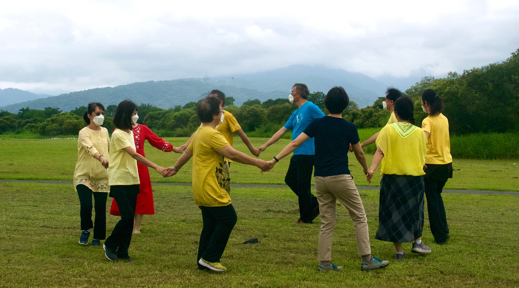 Taiwanese dancers.