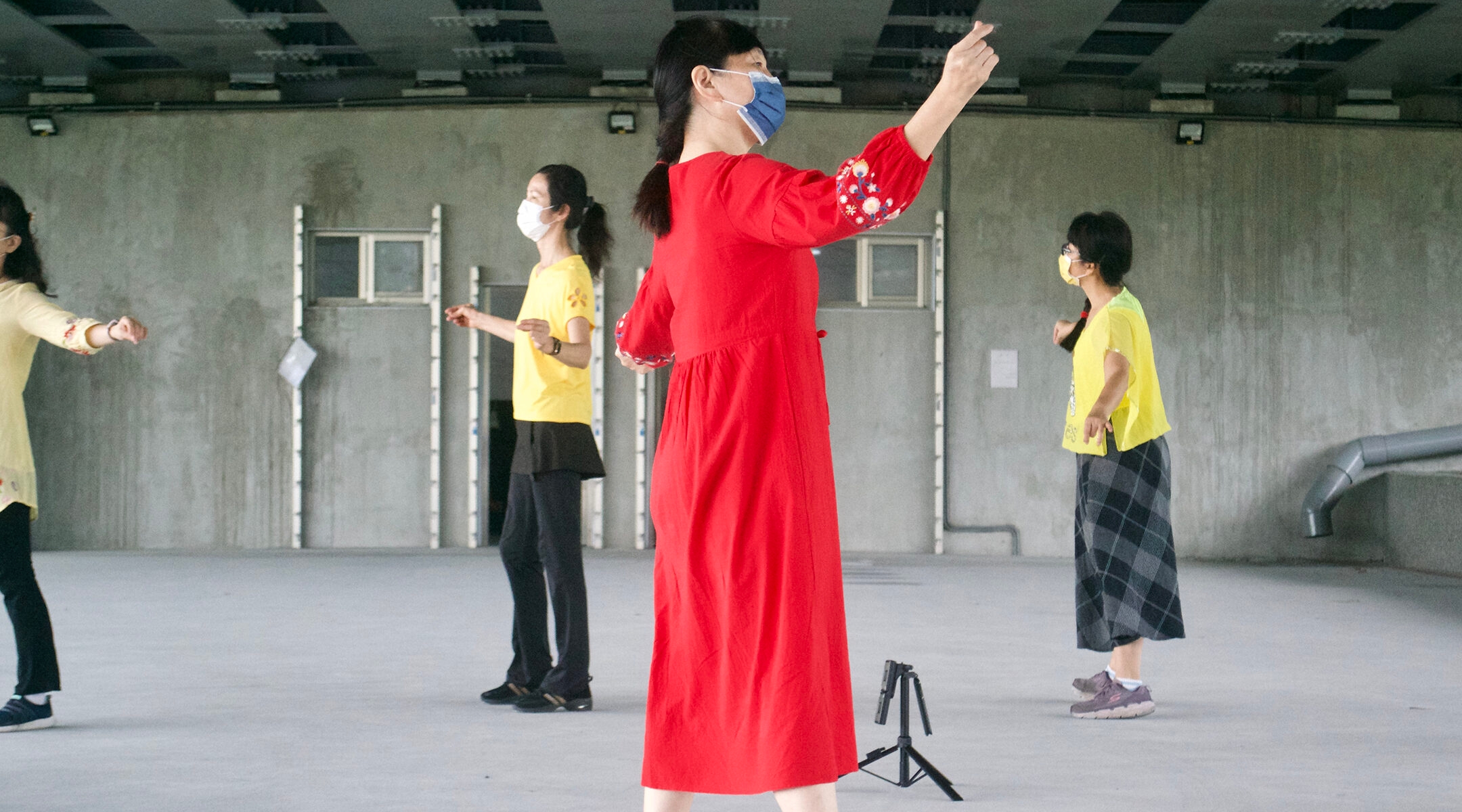 A Taiwanese dance teacher.