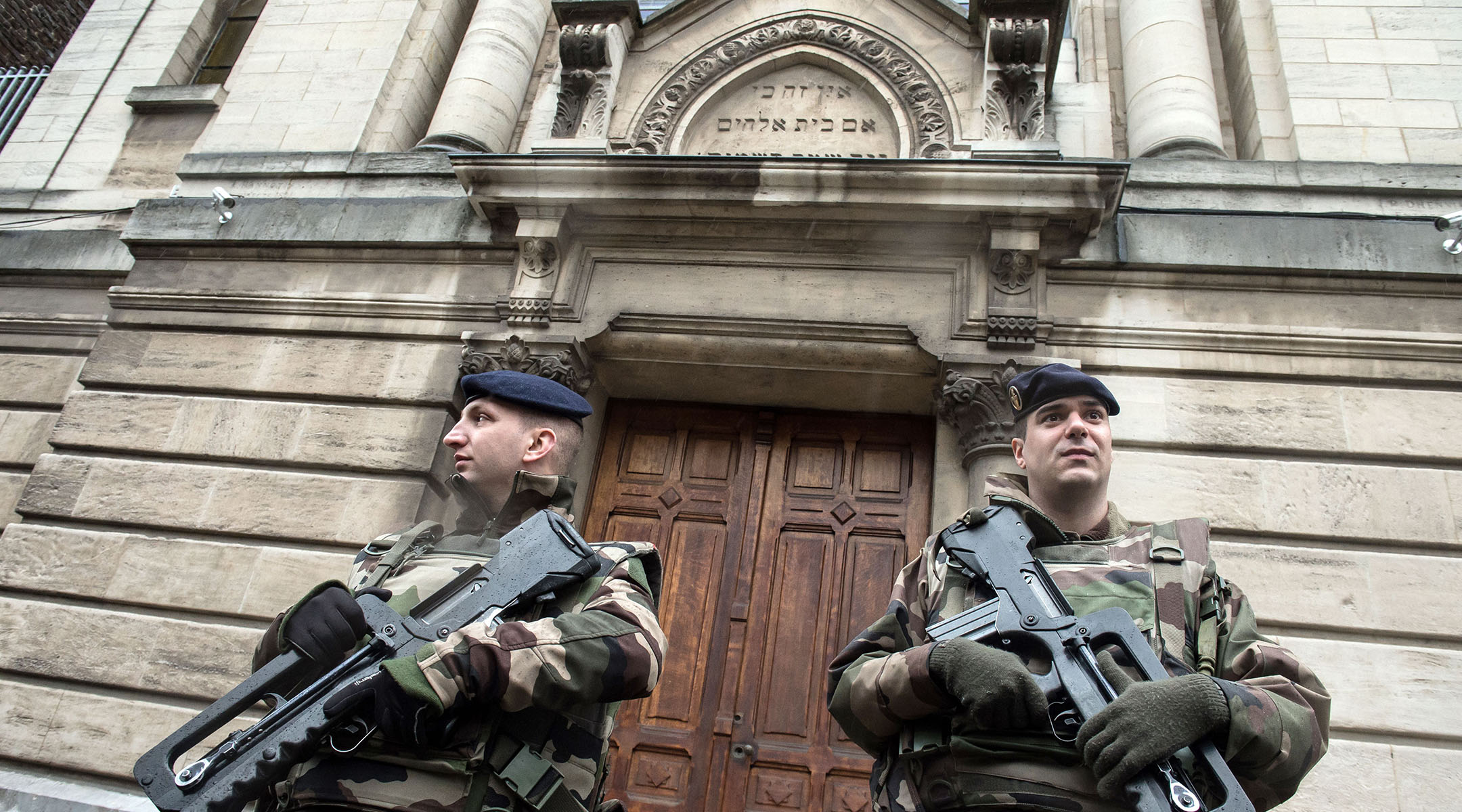 Synagogue in France. 