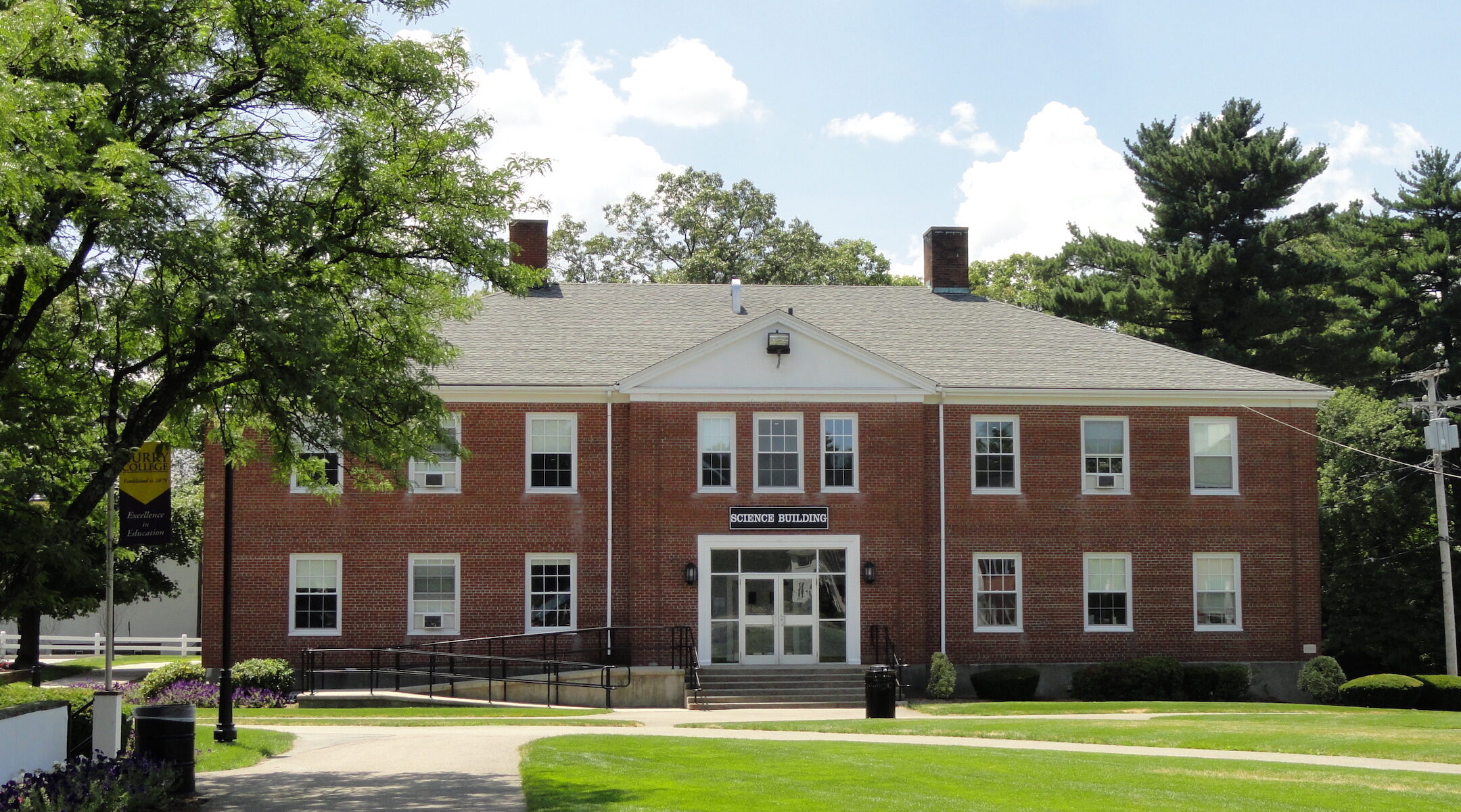 A college campus
