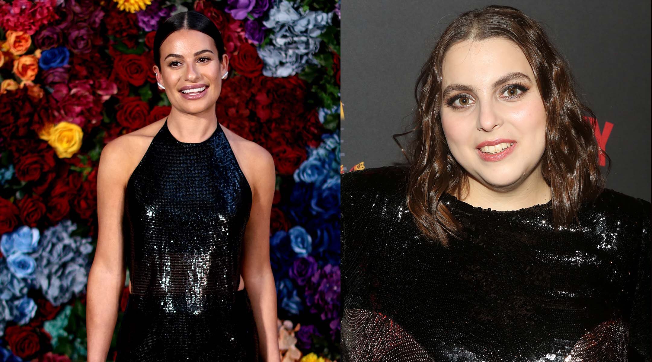 Lea Michele and Beanie Feldstein