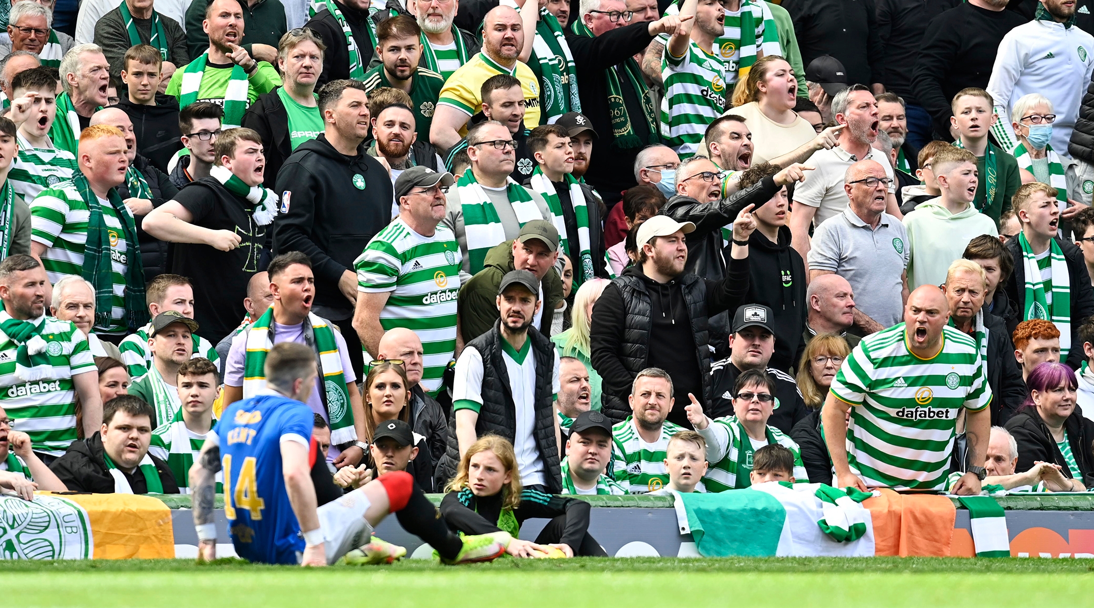 Celtic fans.