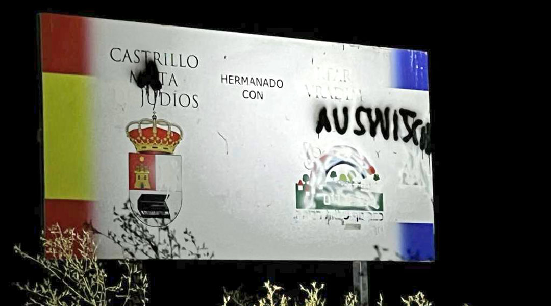 Spanish town previously named Fort Kill the Jews vandalized again with antisemitic graffiti