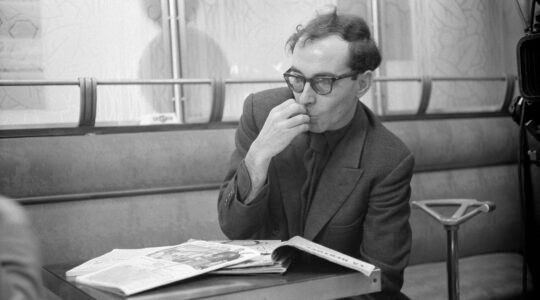 A filmmaker in a French cafe