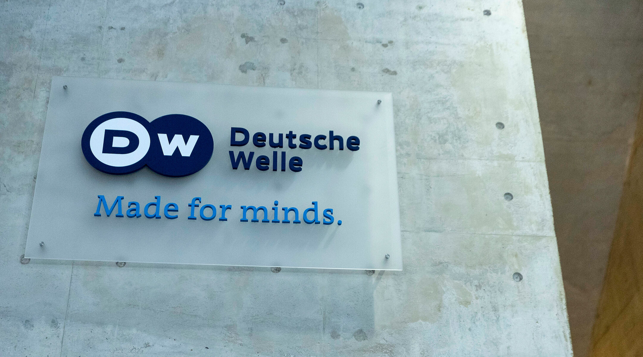The Deutsche Welle logo