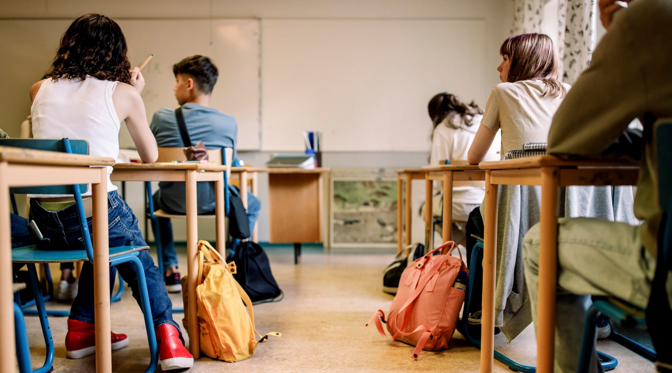 Students in a school