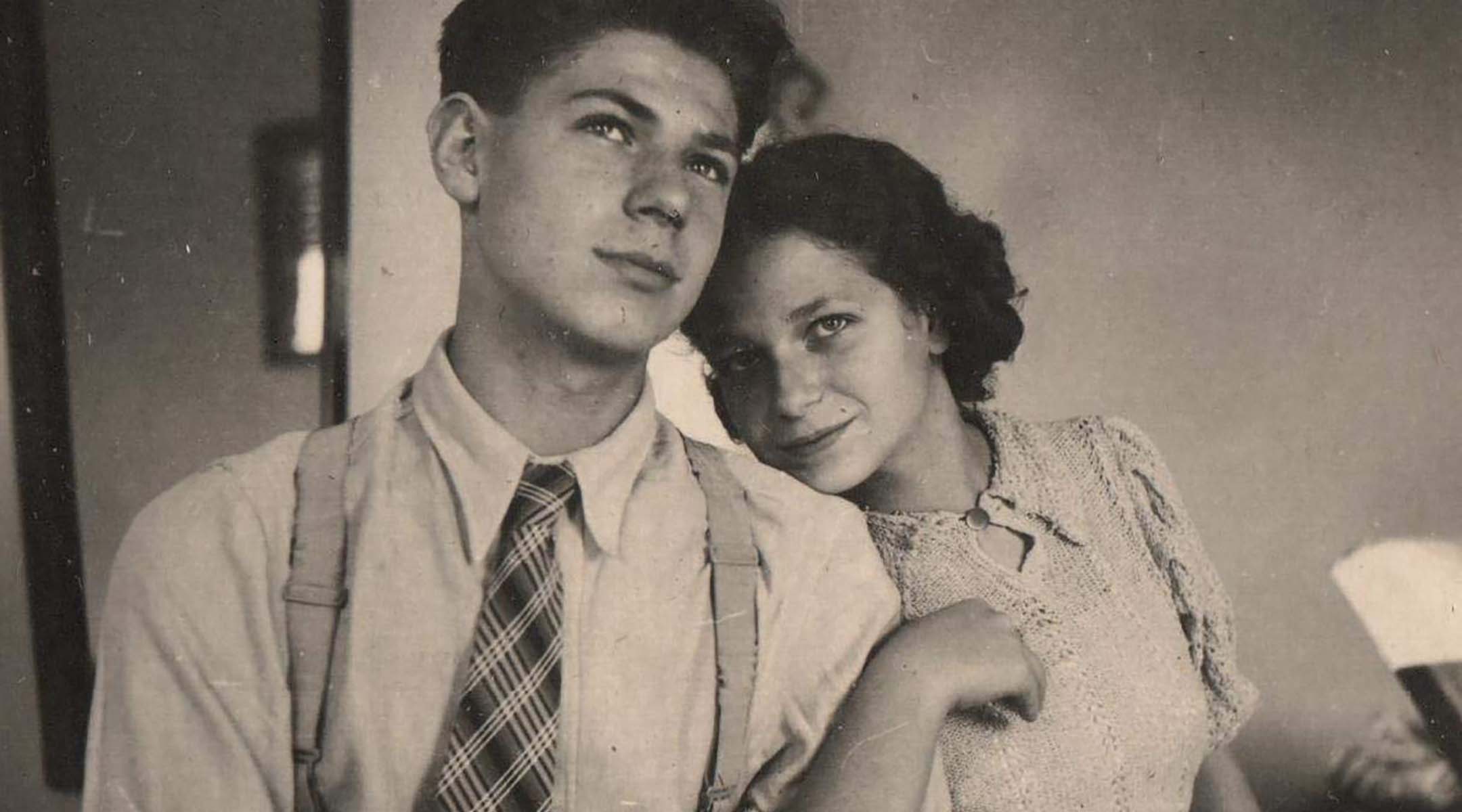 Nora Ronai and her brother, Giorgio.