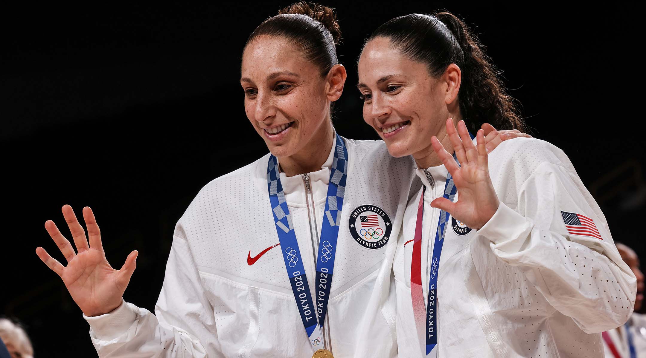 Diana Taurasi and Sue Bird.