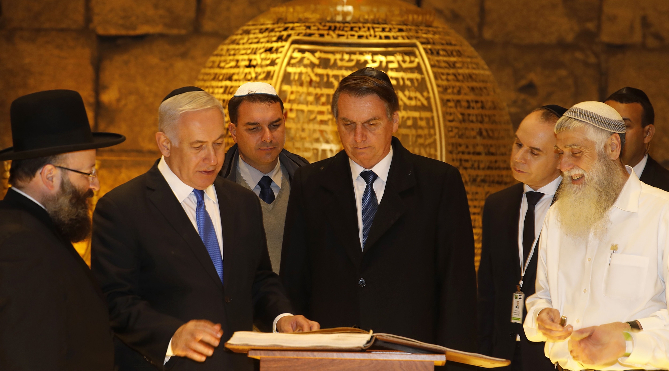 Jair Bolsonaro and Benjamin Netanyahu.