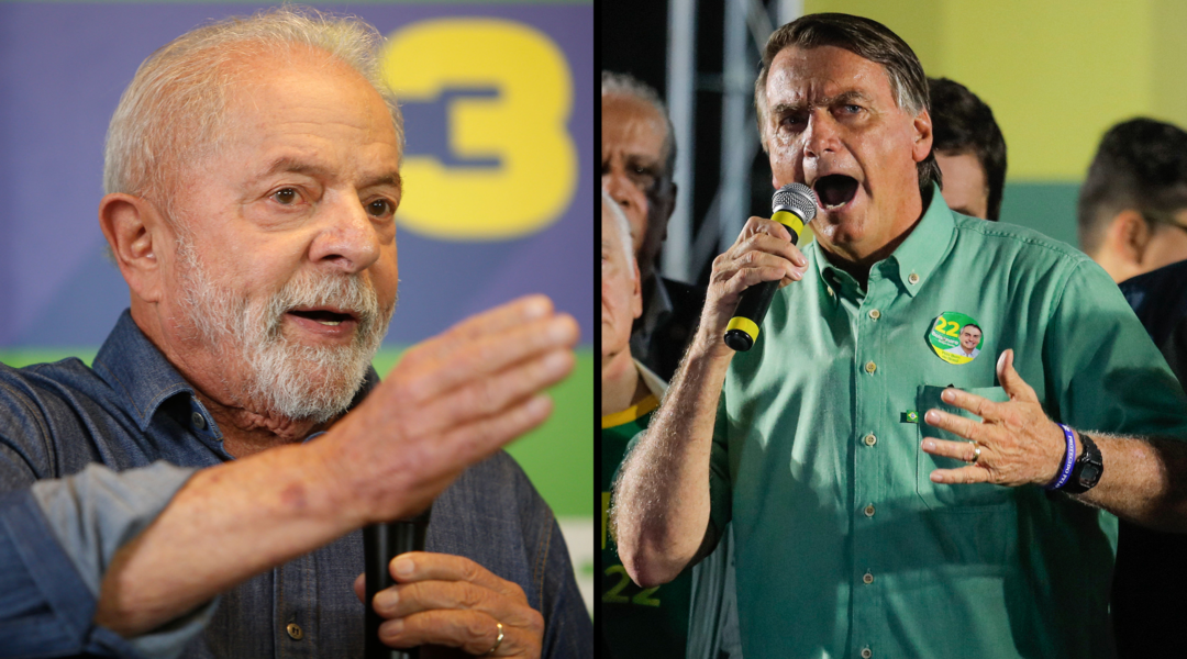 Jair Bolsonaro and Lula.